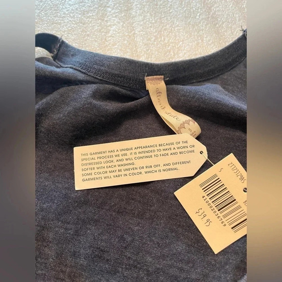 Altard state‎ Jean colored open shoulder tank - Picture 11 of 13